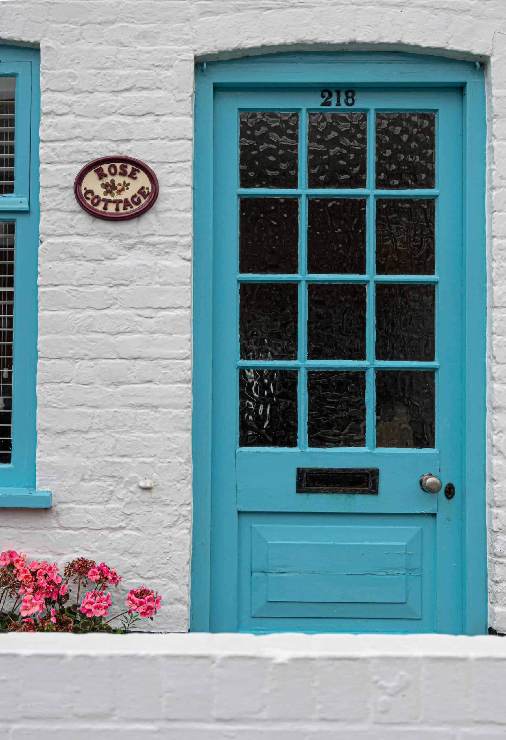 House front door